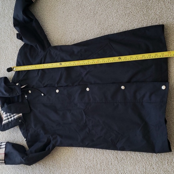 BURBERRY CHECK CUFFS WARM LINER HOODED RAINCOAT JACKET - Picture 14 of 14